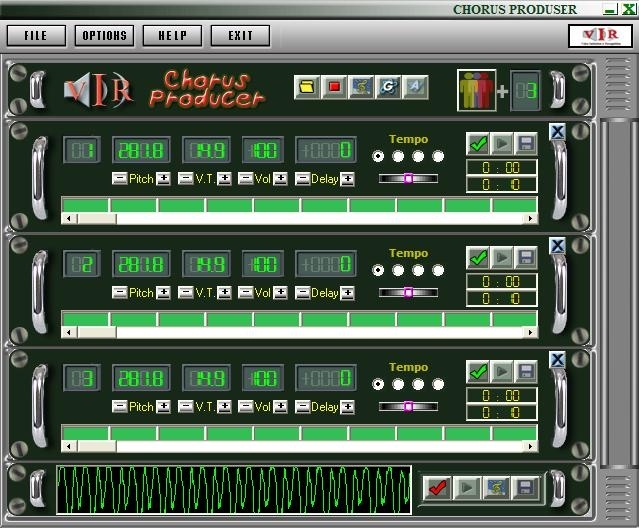 Chorus Producer Screenshot